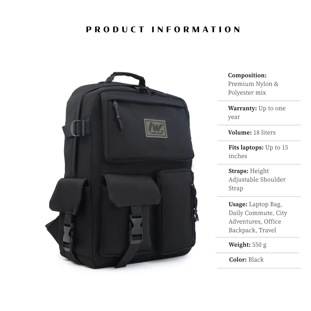 Urban Explorer Backpack + Free Sling Bag - Image 6